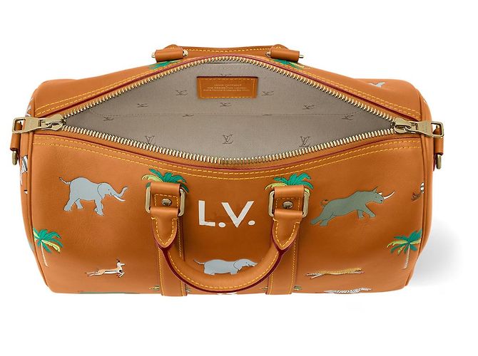 Louis Vuitton Keepall Bandoulière 35 x The Darjeeling Limited Braun - Ansicht 2