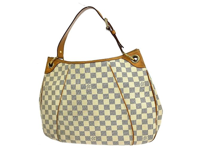 Borsa Louis Vuitton Galliera Damier PM Bianco - vista 2