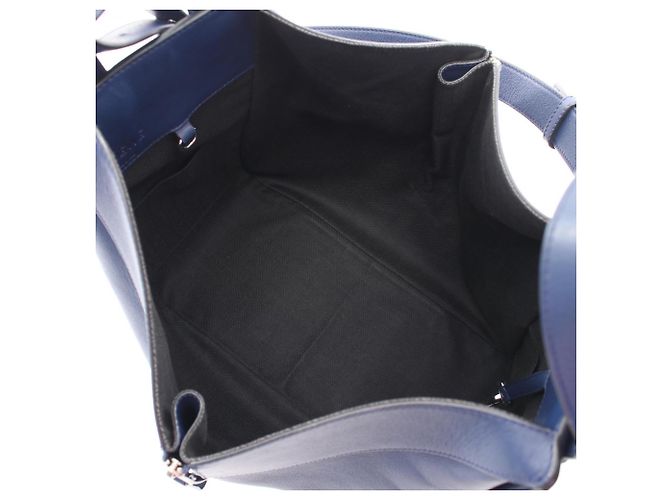 Loewe Hammock Handtasche Medium Marineblau - Ansicht 3