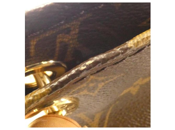 Borsa a Spalla Louis Vuitton Monogram Artsy MM Marrone - vista 3