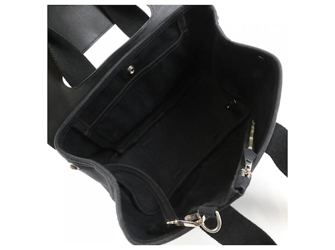 Hermès Borsa Hermes Valparaiso PM Nero - vista 9