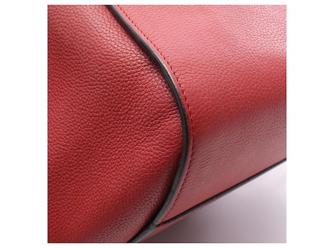 Borsa a mano in pelle Loewe Hammock Small 2-Way Rosso - vista 11