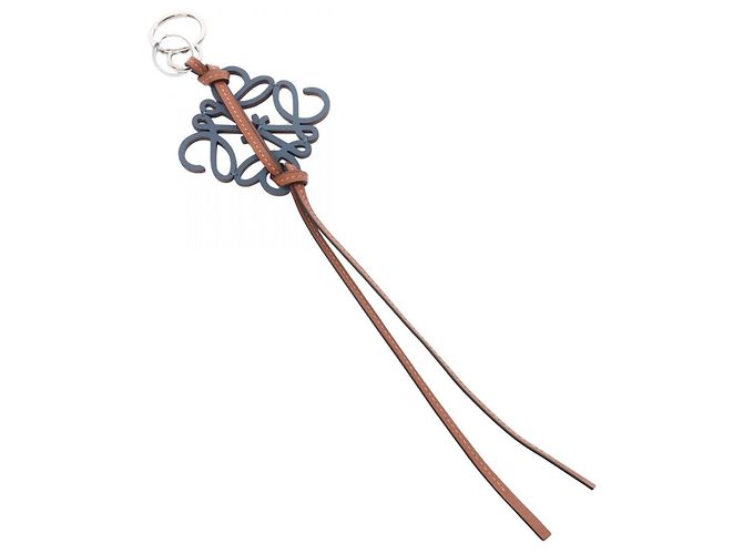 Accessorio Portachiavi Anagram Loewe Marrone Blu navy - vista 2