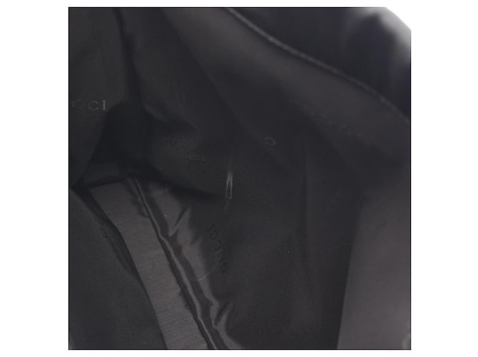 Borsa Tote Gucci Bamboo Nero - vista 8