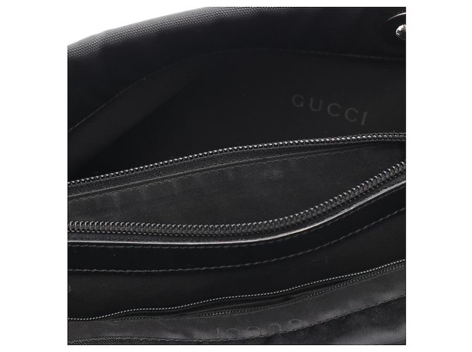 Borsa Tote Gucci Bamboo Nero - vista 9