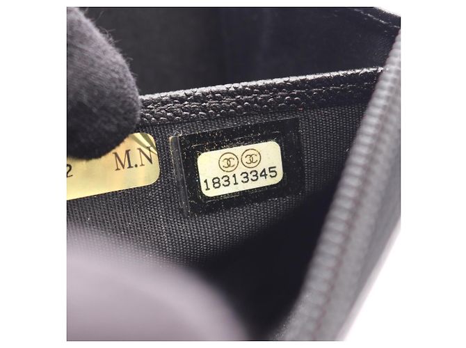 Portafoglio lungo Chanel Coco Mark Nero - vista 5