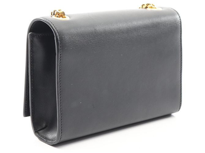Borsa a tracolla Yves Saint Laurent Paris Kate Monogram Nero - vista 2