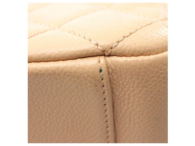 Borsa Tote Chanel Matelassé Grand Shopping Beige - vista 8