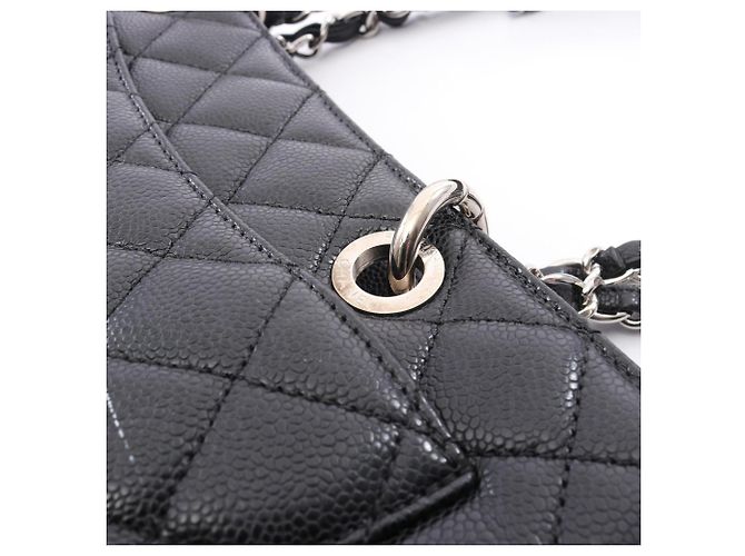 Borsa Tote Chanel Matelassé Grand Shopping Nero - vista 10