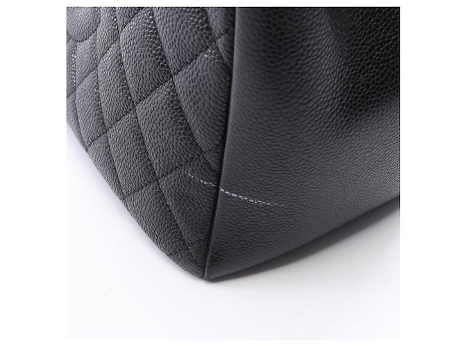 Borsa Tote Chanel Matelassé Grand Shopping Nero - vista 7