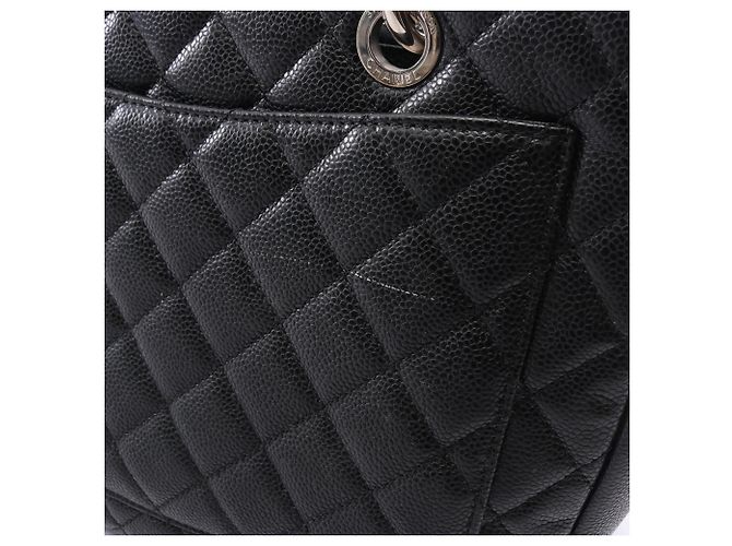 Borsa Tote Chanel Matelassé Grand Shopping Nero - vista 8
