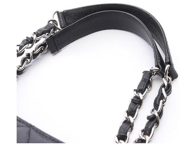Borsa Tote Chanel Matelassé Grand Shopping Nero - vista 9