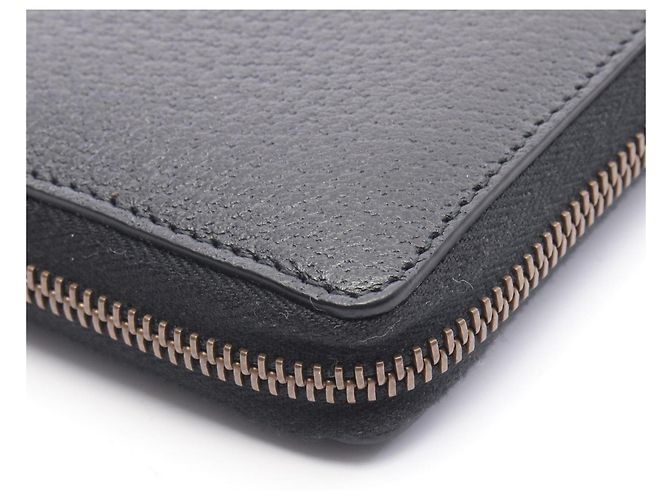 Cartera larga de cuero negro Gucci - vista 6