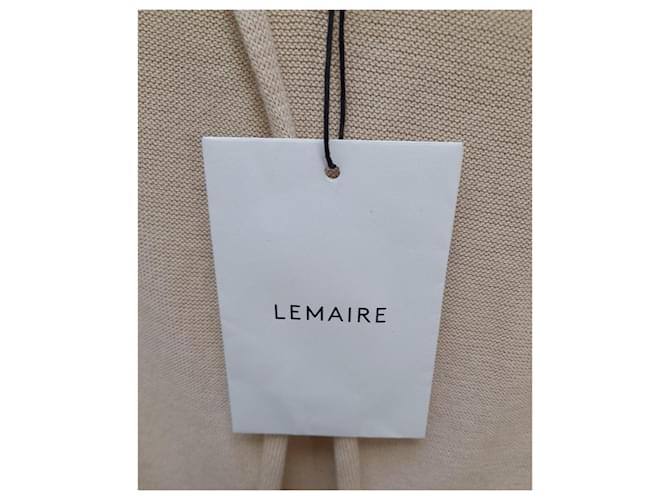 Lemaire Top de Algodón Drapeado - Beige - vista 2