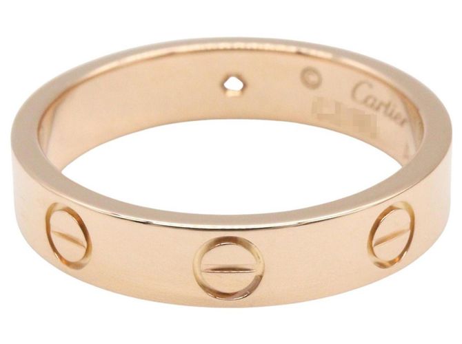 Bague Mini Love Cartier Doré - vue 3