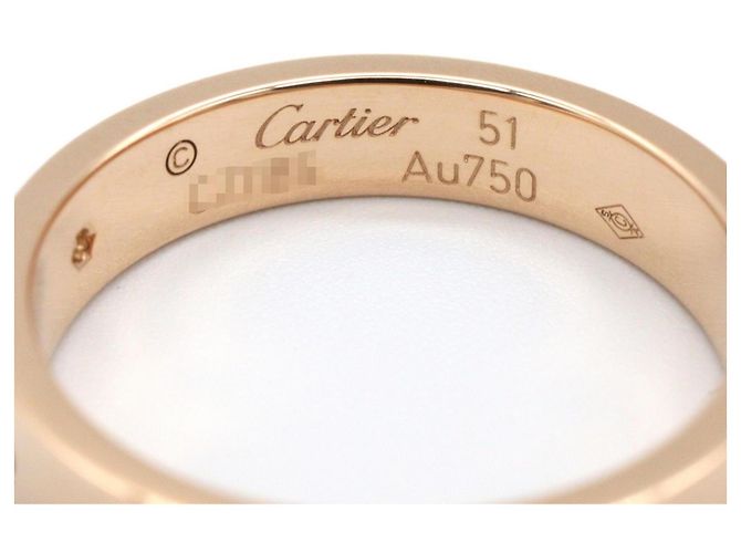 Bague Mini Love Cartier Doré - vue 4