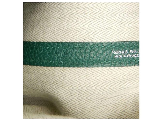 Borsa Hermès Garden Party Verde - vista 24