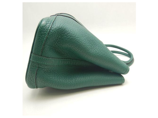 Borsa Hermès Garden Party Verde - vista 5
