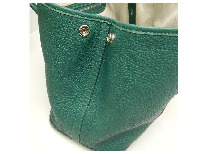 Borsa Hermès Garden Party Verde - vista 8