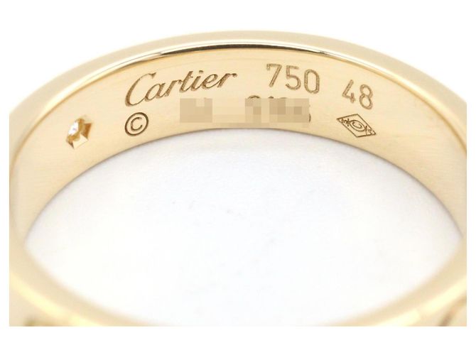 Cartier Mini Love 1PD Ring Golden - Ansicht 4