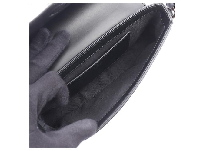 Borsa a tracolla Gucci GG Super Mini Nero - vista 3