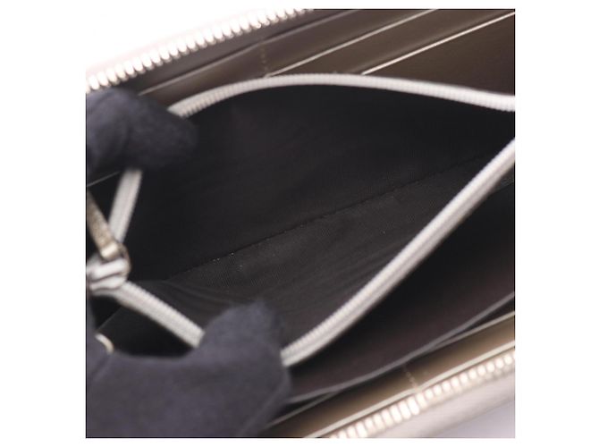 Gucci GG Imprime Round Long Wallet Silber - Ansicht 10