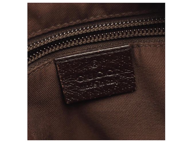 Borsa a tracolla Gucci GG Canvas Sherry Line Marrone Multicolore Beige - vista 4