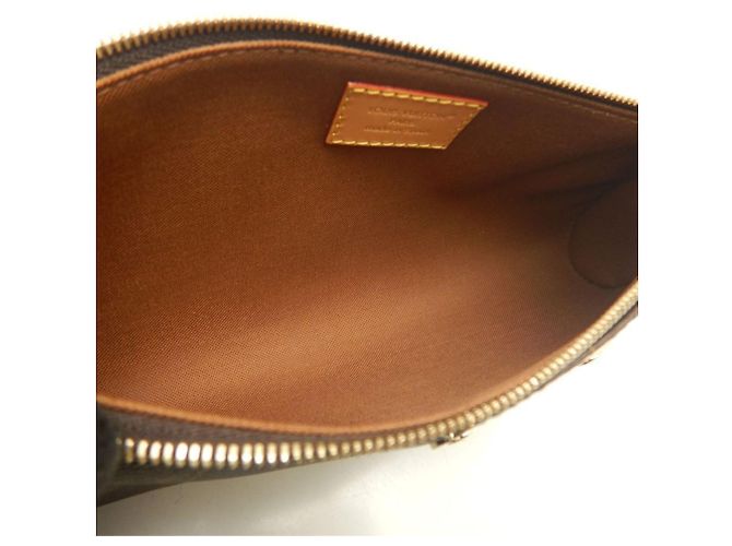 Borsa a Spalla Louis Vuitton Monogram Eva Marrone - vista 6