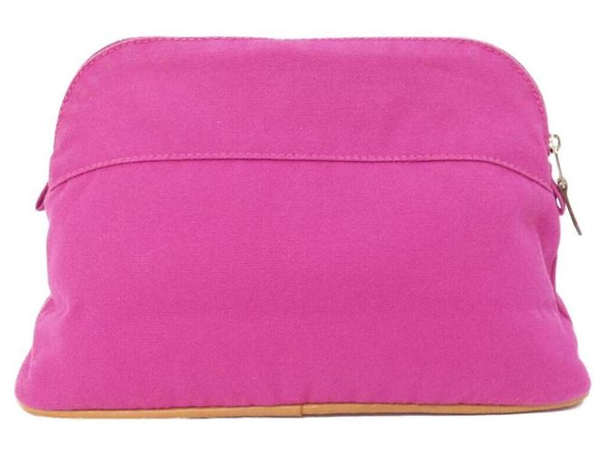 Hermès Pochette borsa Bolide MM Hermes Rosa Fuschia - vista 2