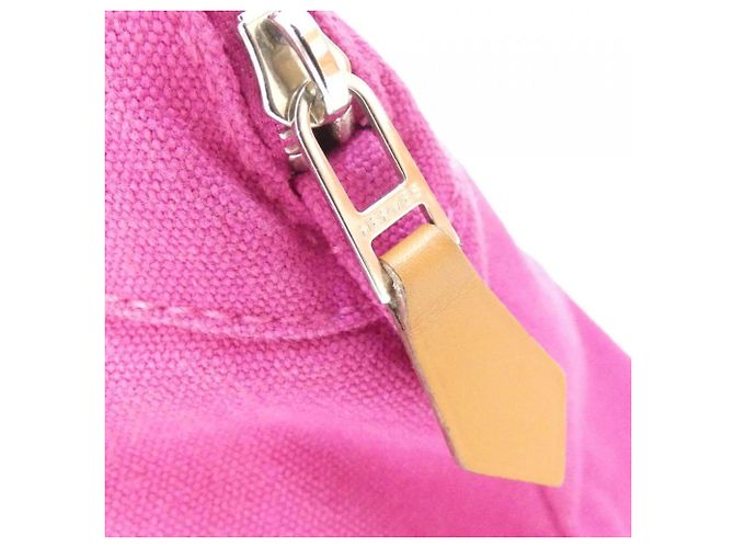 Hermès Pochette borsa Bolide MM Hermes Rosa Fuschia - vista 7