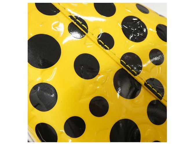 Louis Vuitton Dot Infinity Lockit MM Handtasche Gelb - Ansicht 3