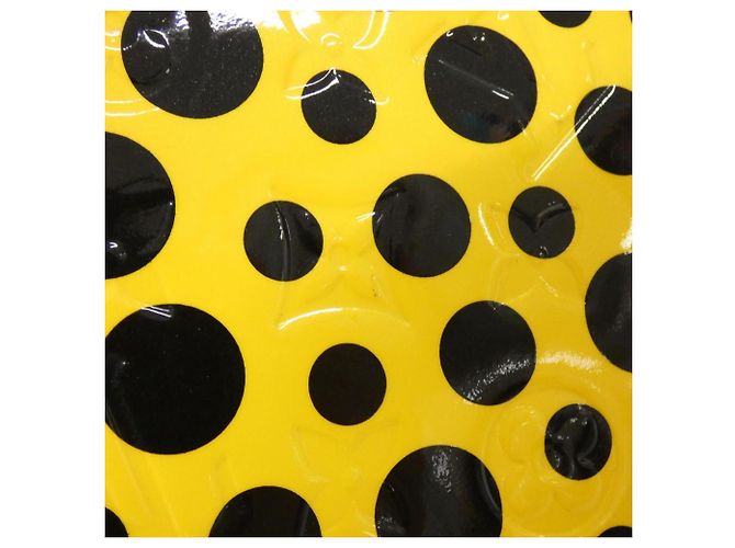 Louis Vuitton Dot Infinity Lockit MM Handtasche Gelb - Ansicht 4