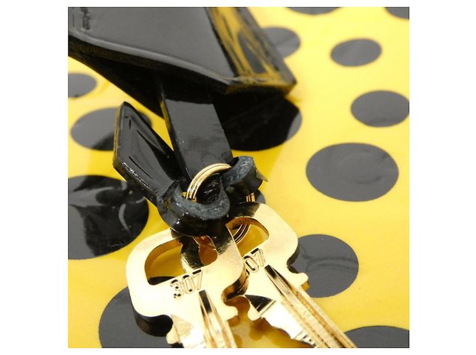 Louis Vuitton Dot Infinity Lockit MM Handtasche Gelb - Ansicht 6