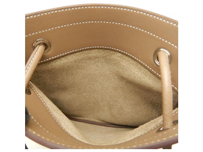 Hermès Hermes Aline Mini Schultertasche Taupe - Ansicht 14