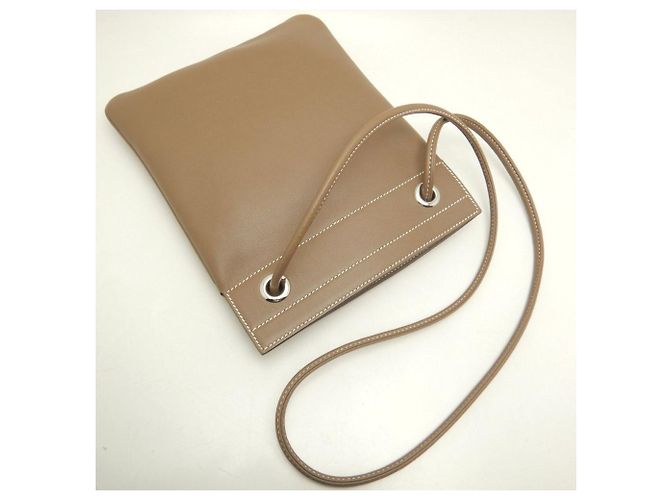 Hermès Hermes Aline Mini Schultertasche Taupe - Ansicht 4