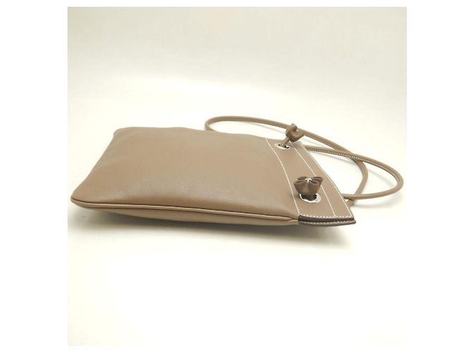 Hermès Hermes Aline Mini Schultertasche Taupe - Ansicht 6