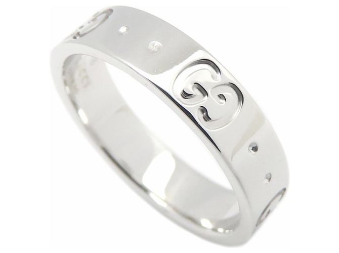 GUCCI Icon Band Ring aus 18K Weißgold - Ansicht 2