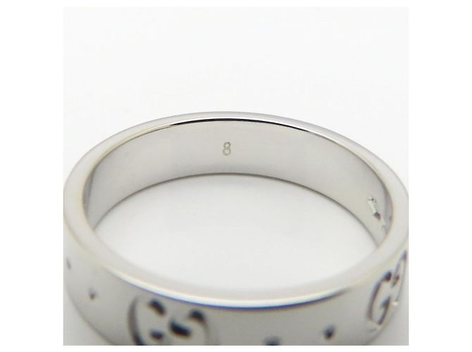 GUCCI Icon Band Ring aus 18K Weißgold - Ansicht 5