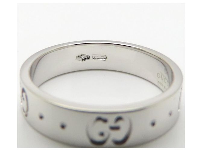 GUCCI Icon Band Ring aus 18K Weißgold - Ansicht 6