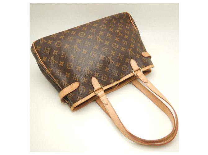 Louis Vuitton Monogram Batignolles Horizontale Tote Bag Braun - Ansicht 3