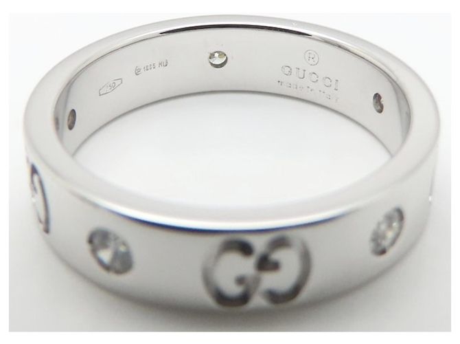 GUCCI Icon Ring aus 18K Weißgold - Ansicht 5