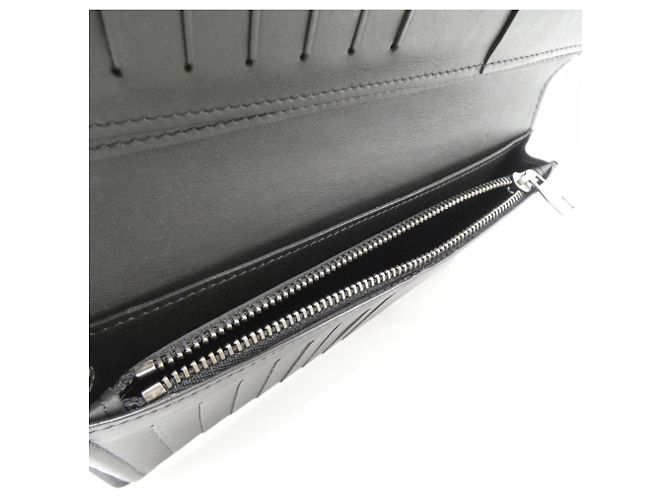 Louis Vuitton Damier Infini Portefeuille Brazza Wallet Nero - vista 8