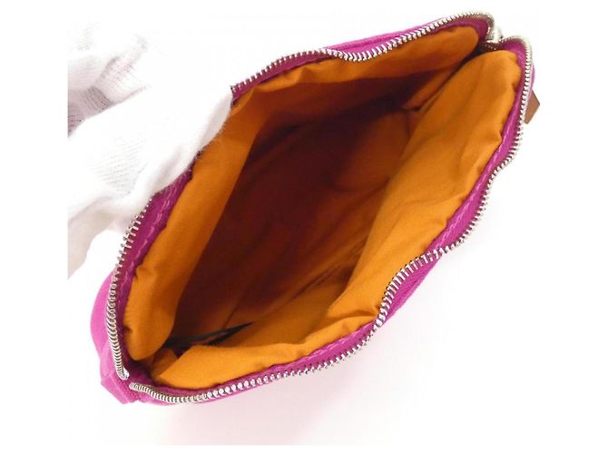 Hermès Borsa Pouch Mini Bolide Hermes Fuschia - vista 6