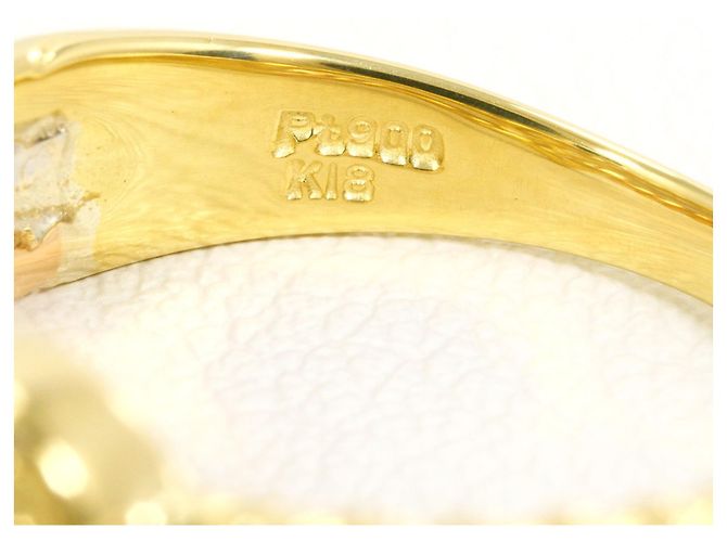 Autre Marque Eleganter Diamantring Golden - Ansicht 5