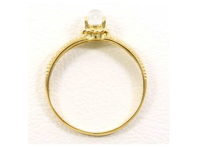 Autre Marque 18K Gelbgold-Ring mit Mondstein Golden - Ansicht 3