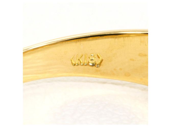 Autre Marque 18K Gelbgold-Ring mit Diamant Golden - Ansicht 5