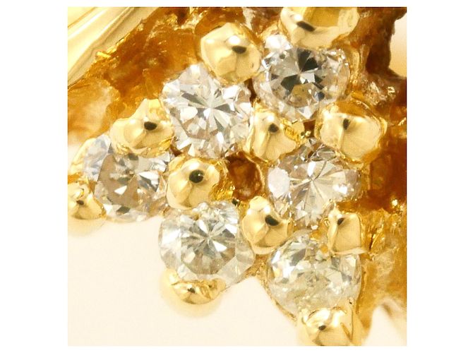 Autre Marque 18K Gelbgold-Ring mit Diamant Golden - Ansicht 2