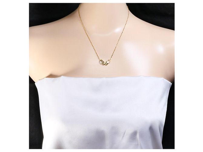 Autre Marque Collana in oro giallo 18K con pietra di luna D'oro - vista 6