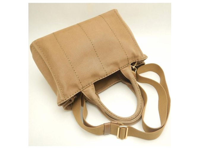 Borsa Tote Prada Canapa PM - vista 4