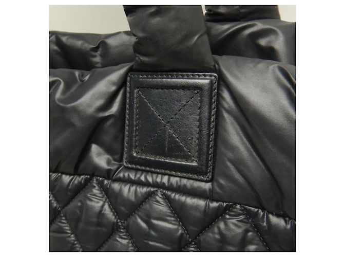 Borsa Tote Chanel Coco Cocoon PM Nero - vista 12